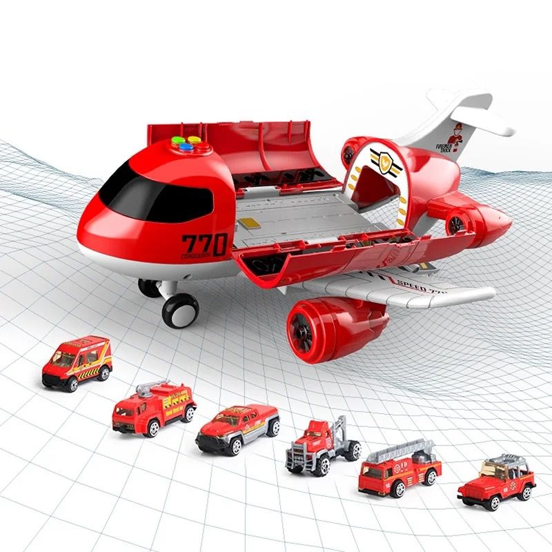 Aeroplane Car Toy Play Set