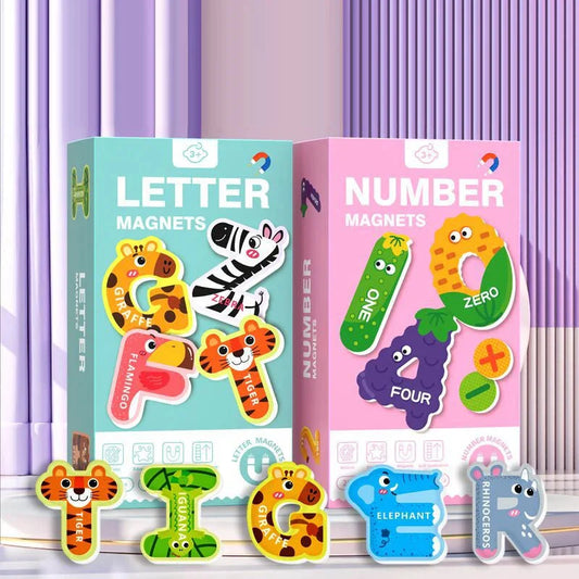 Animal Shaped Magnetic Alphabet