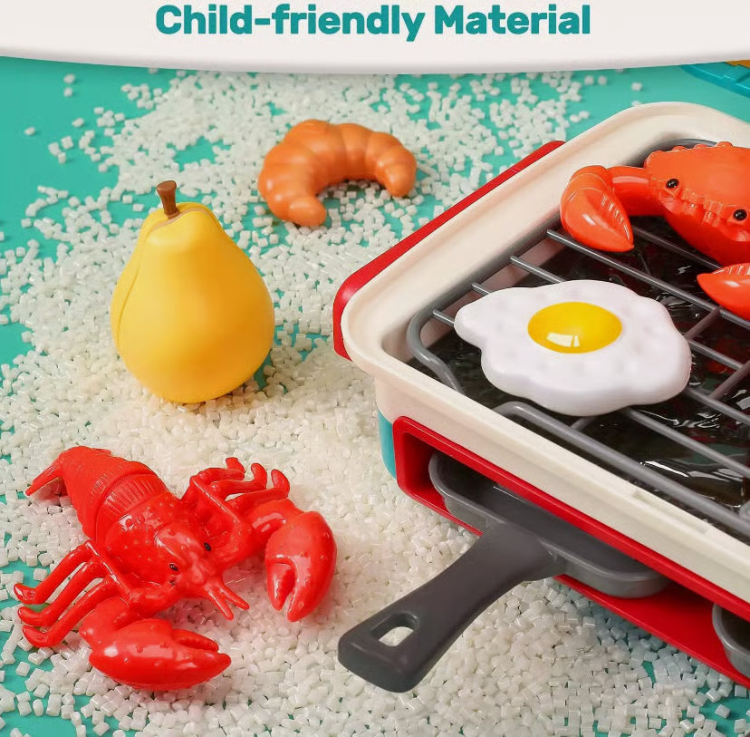 Kids BBQ Grill Toy👩‍🍳